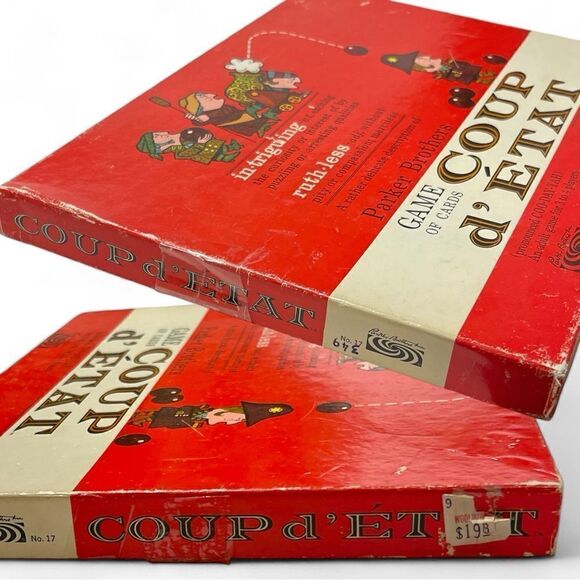 Vintage Coup d’ Etat Game of Cards Parker Brothers Parker Brothers INCOMPLETE - Picture 16 of 16